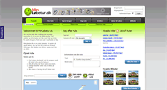 Desktop Screenshot of minlobetur.dk